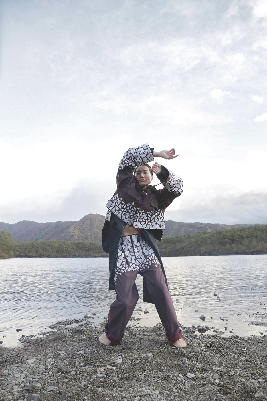 portrait of a dancer shot by Namiko Kitaura