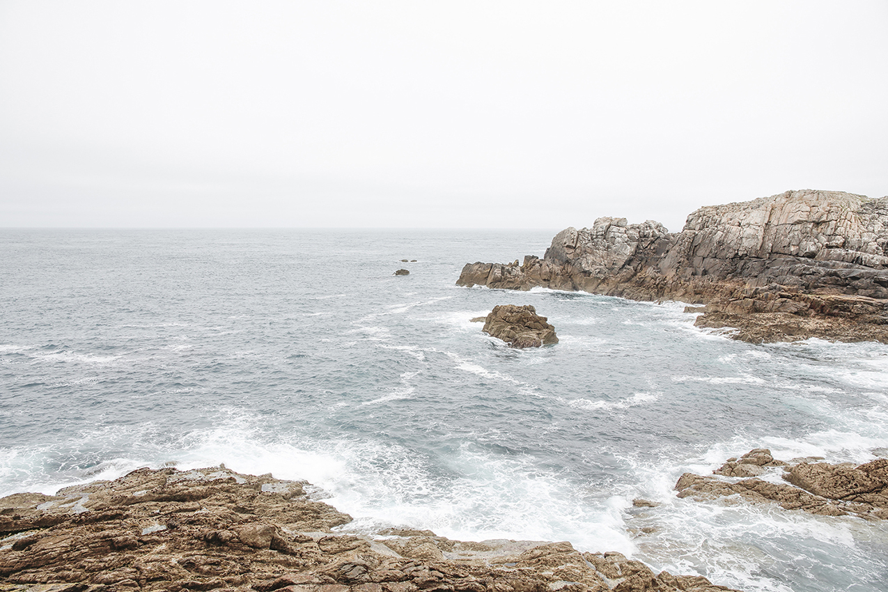 Landscape picture of the sea in Ouessant, France by Namiko Kitaura